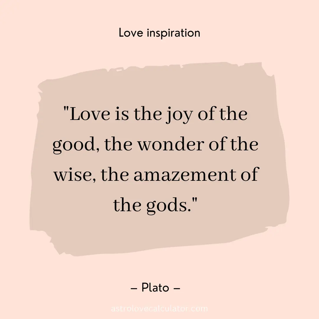 Love quotes given by Plato